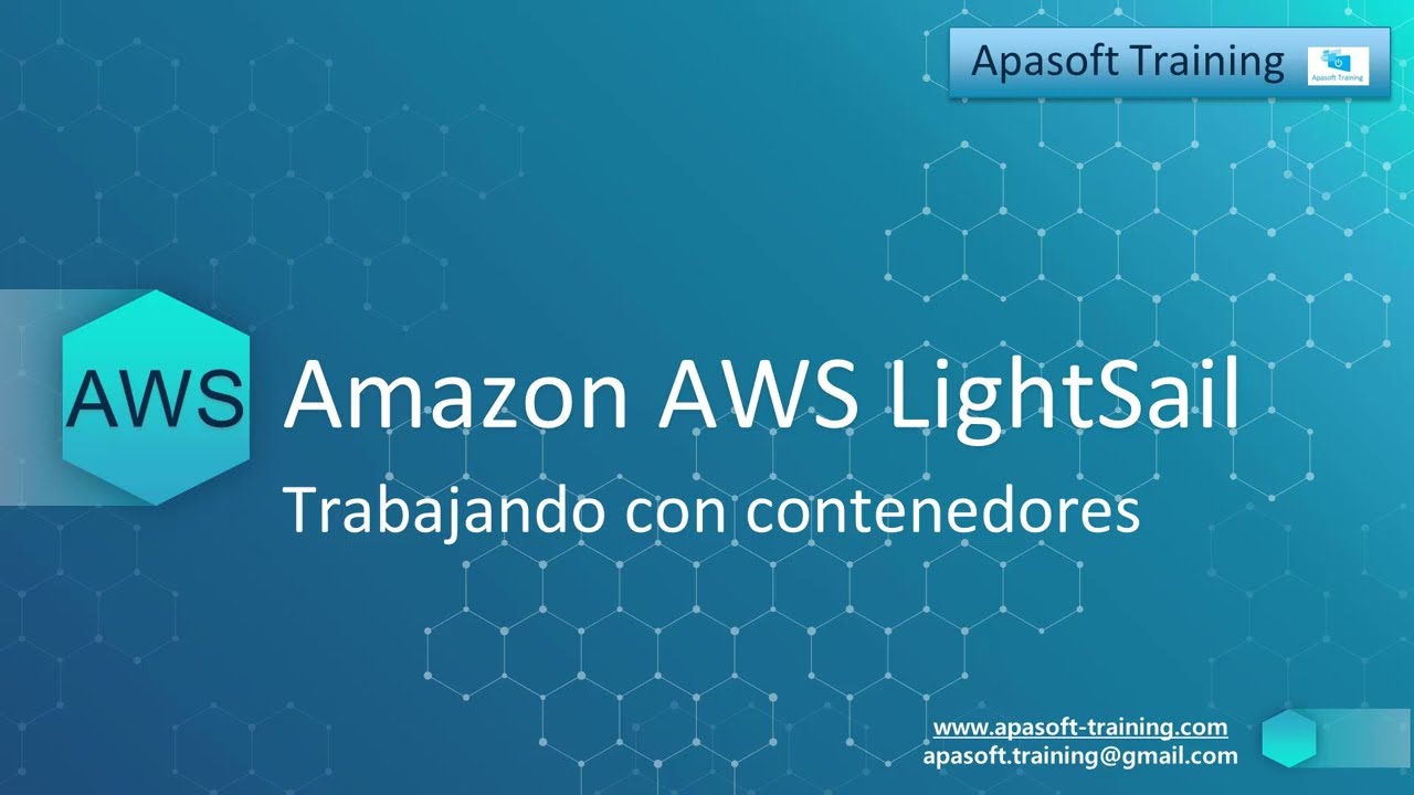Amazon AWS LightSail. Trabajar con contenedores