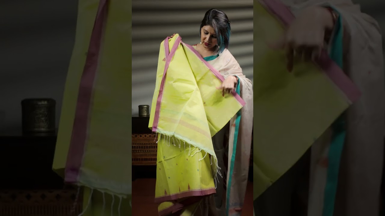 Pure cotton saree with Baluchari pallu to know offer price whatsApp to 98315 75641 