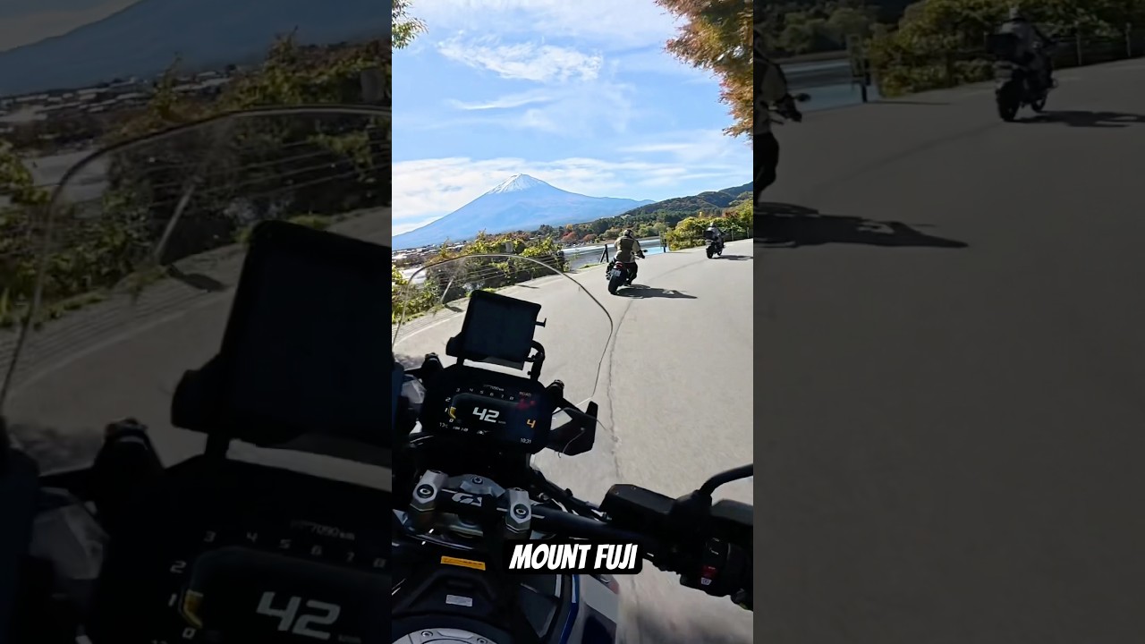 Riding around Mount Fuji 