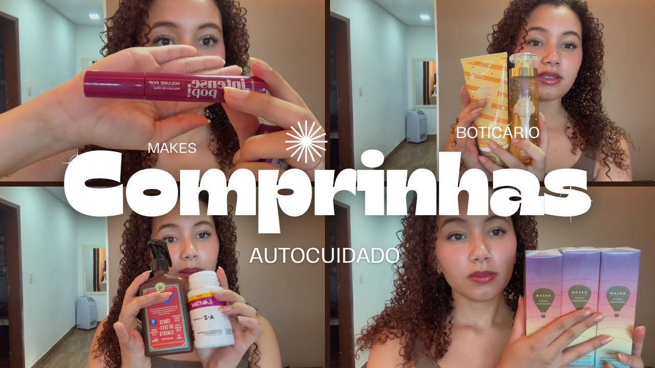 COMPRINHAS de AUTOCUIDADO (perfumes, maquiagem, produtos de cabelo e mais…)