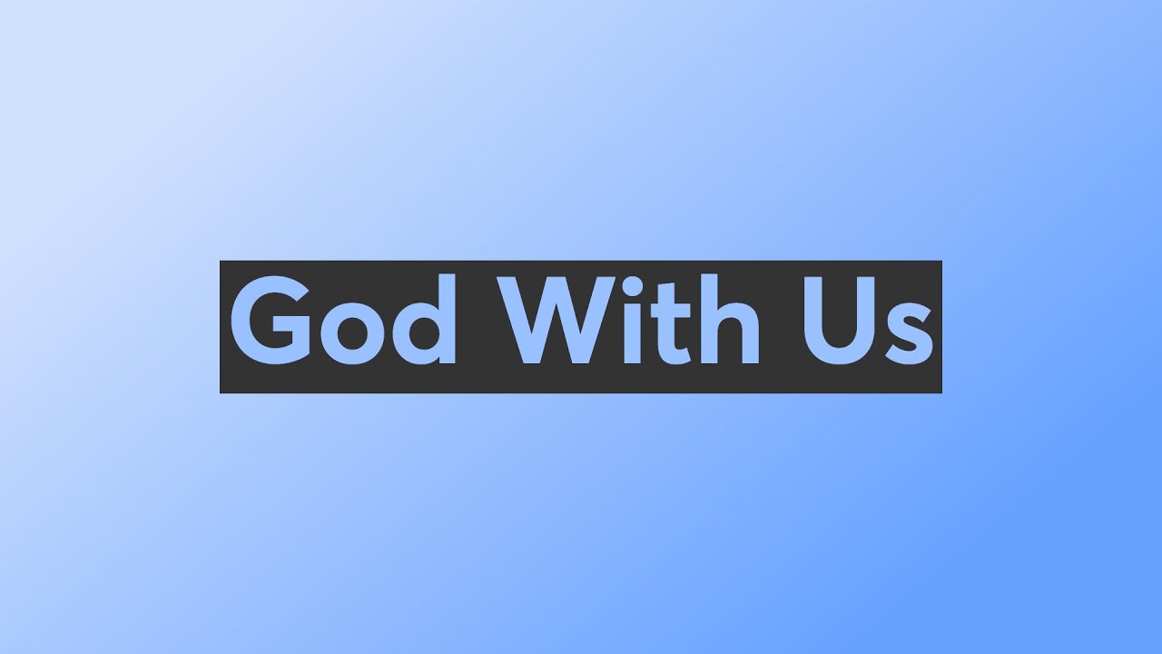 God With Us 📱
