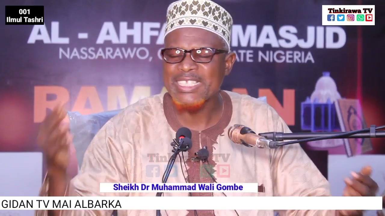 001Ilmul Tashri Dr Muhammad Wali Gombe