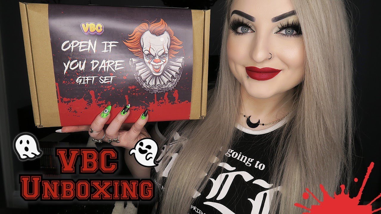 VBC Gift Sets Unboxing - Horror & Halloween Bathbombs & Soaps!