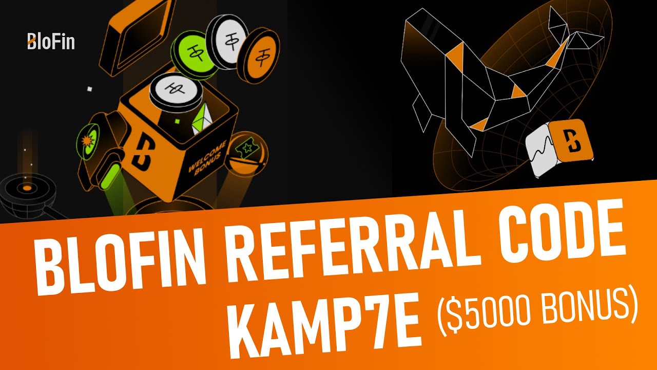 Blofin Referral Code is KAMP7E | Claim $5000 Welcome Bonus | Blofin Tutorial for Beginners