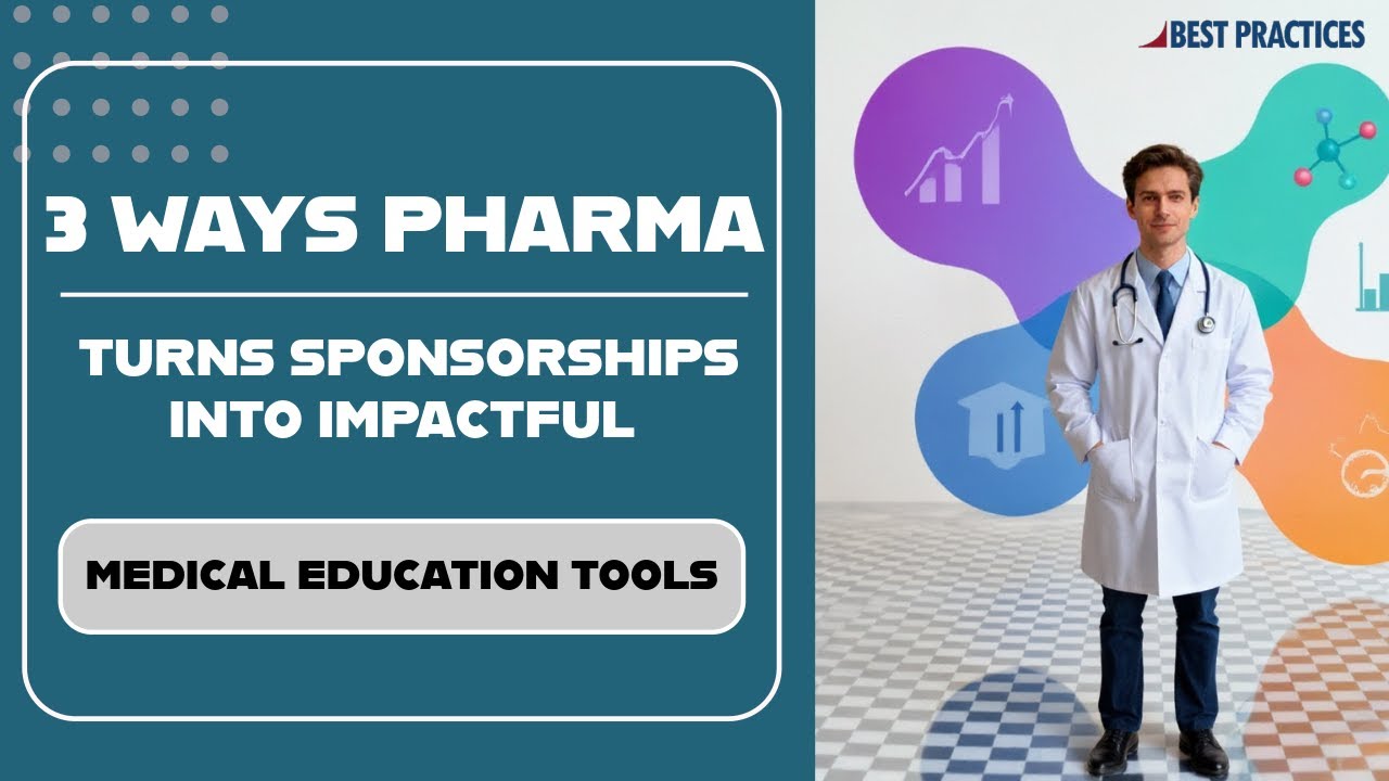 3 Proven Sponsorship Tactics That Elevate Medical Education