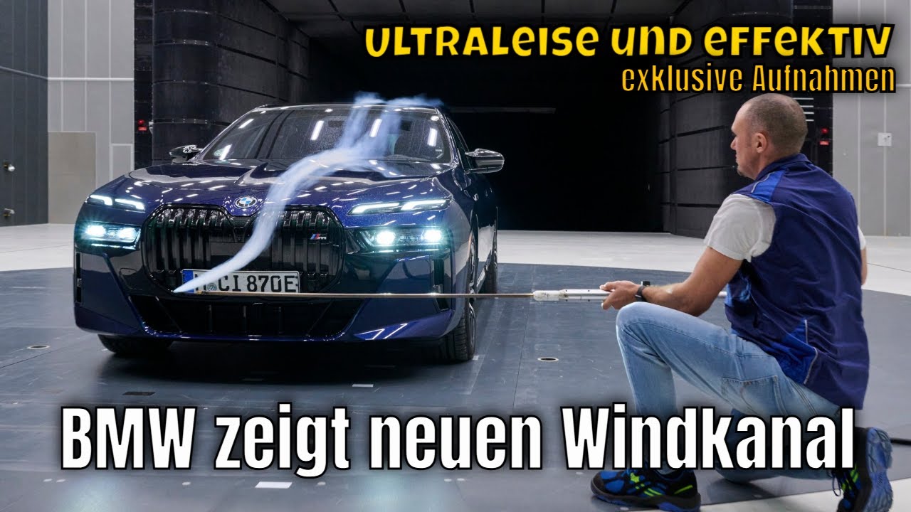 Weltrekord: BMWs neuer Windkanal Revolutioniert die Elektromobilität!
