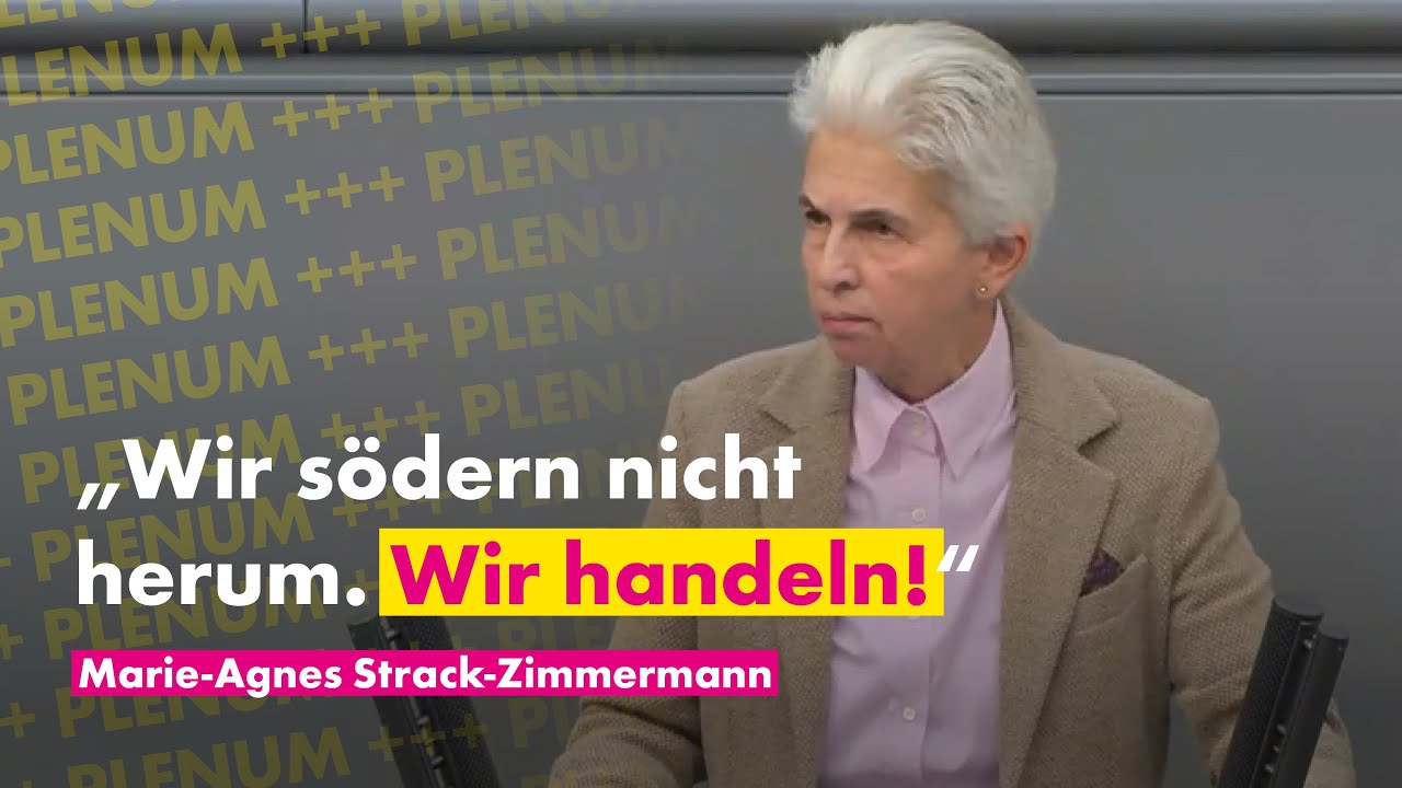 „Ich erwarte eine konstruktive Oppositionsarbeit!“ | Marie-Agnes Strack-Zimmermann im Bundestag