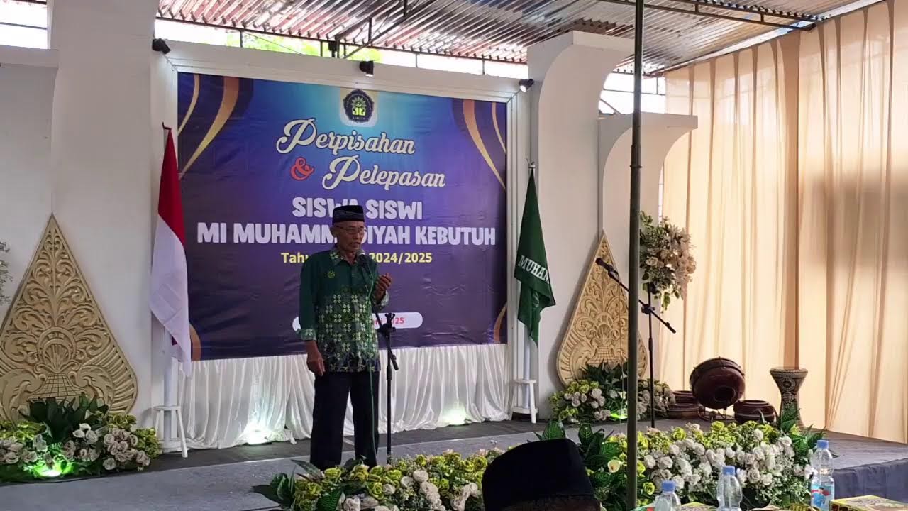 Siaran langsung PERPISAHAN MI Muhammadiyah Kebutuh Part.2