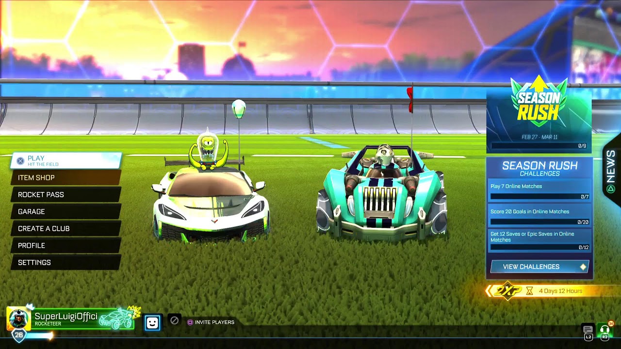 IM BACK IN ROCKET League