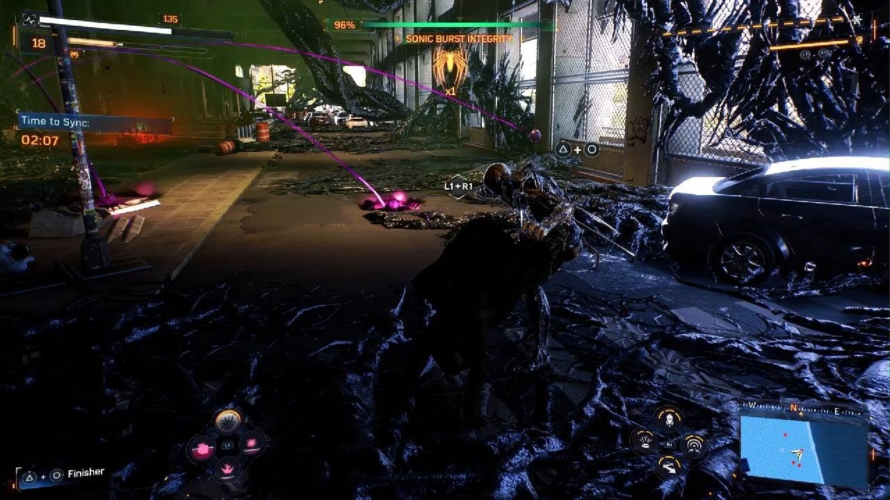 Bridge Symbiote Nest (Spider-Man 2)