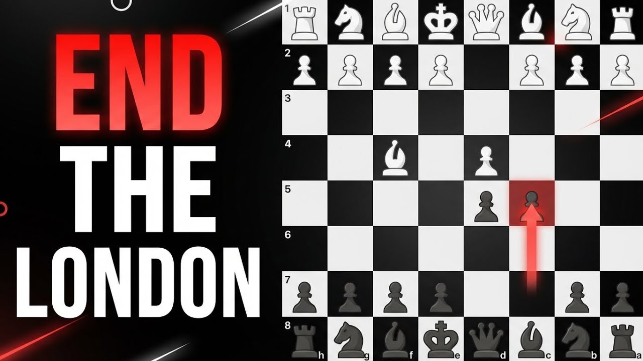 Hate The London System? DESTROY It With This BRUTAL Opening (Steinitz Countergambit)