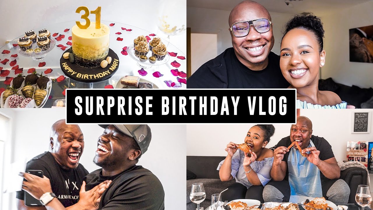 I SURPRISED MY HUSBAND FOR HIS BIRTHDAY IN LOCKDOWN | Marv + Bethel Brown Ft.   @Michael Dapaah