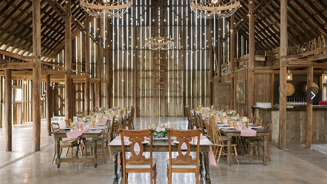TIN ROOF BARN WEDDING VENUE TOUR