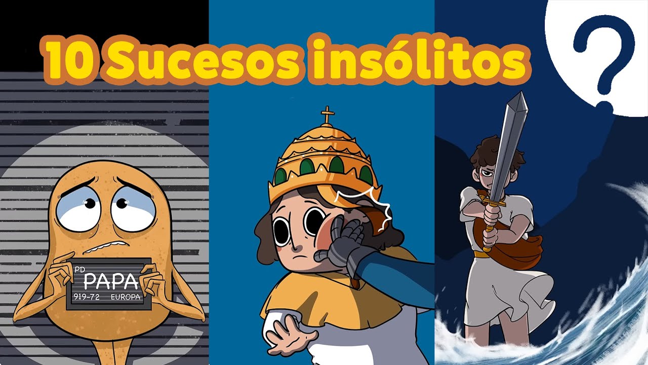 ¡10 sucesos históricos inauditos! -Compilación de shorts