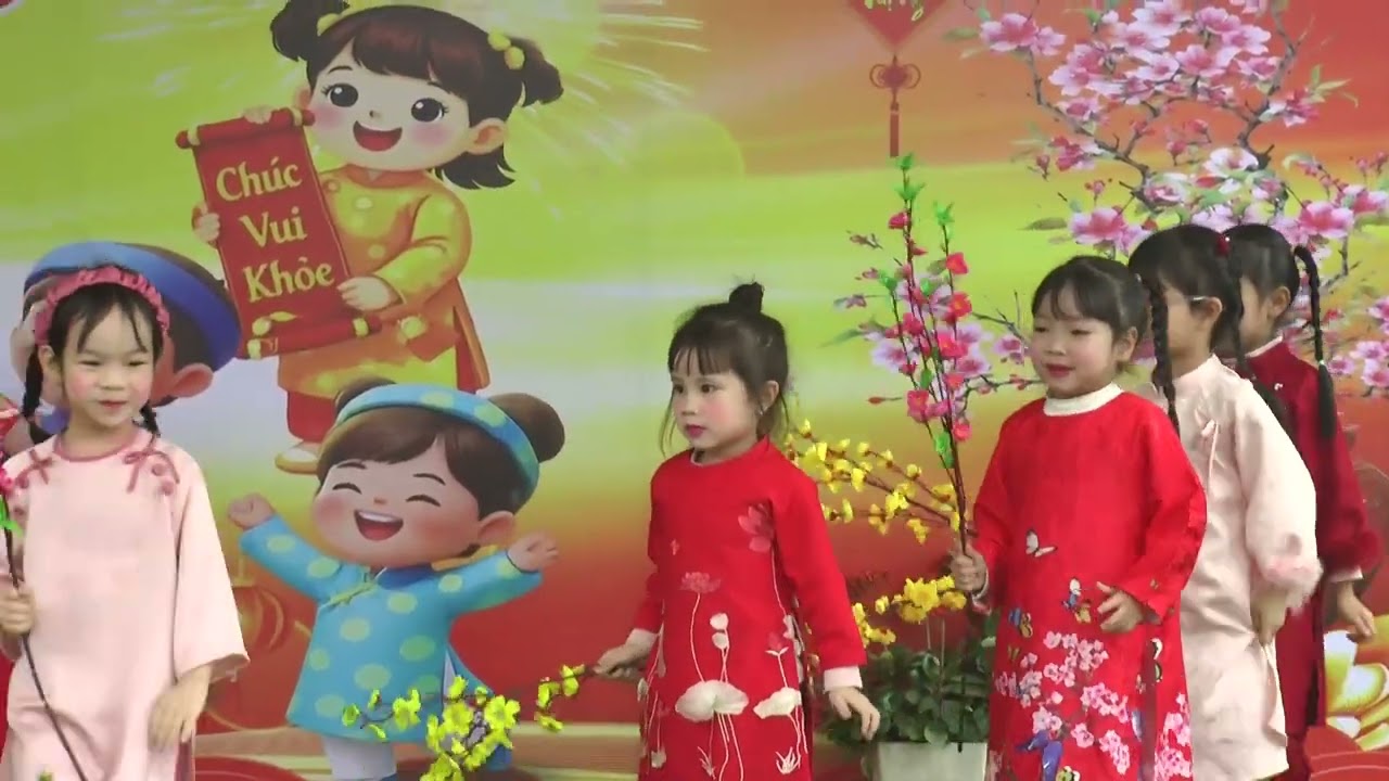 Bé Vui Đón Tết 2026 (Trường Mầm non Hiền Giang)