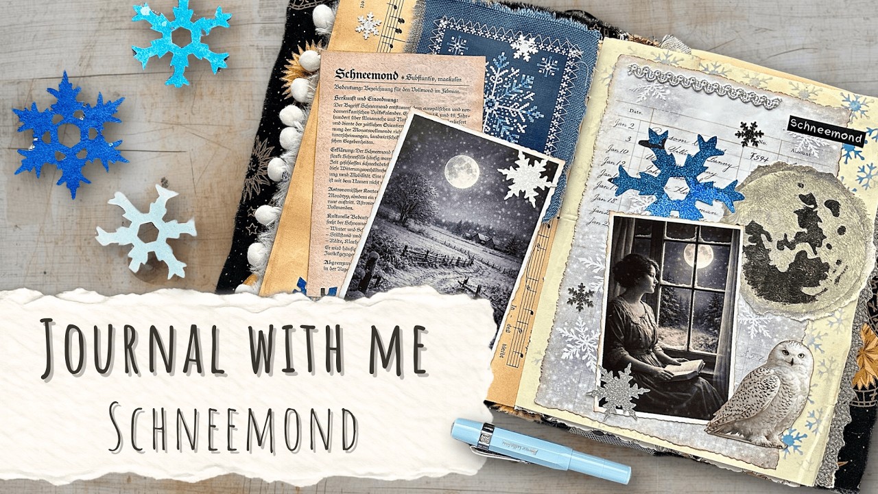 Junk Journal Idee - Ein Themen-Journal starten | Neue Journal Idee