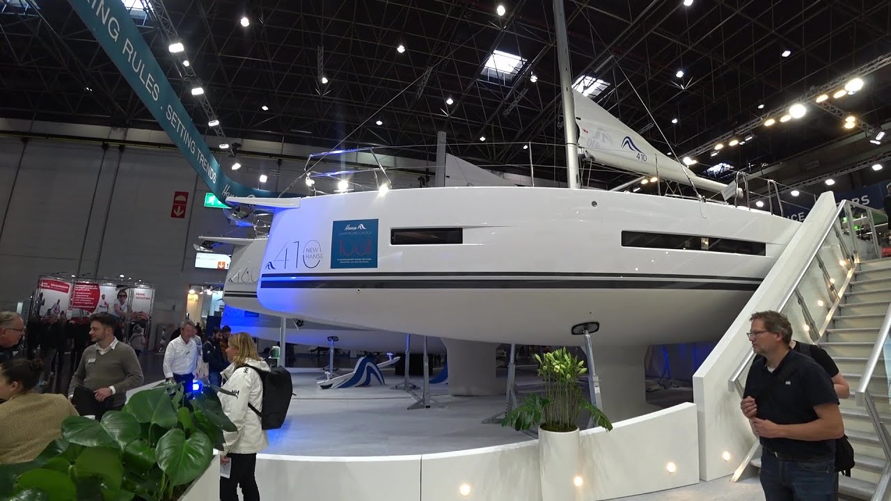 Hanse 410 sailing boat 2024