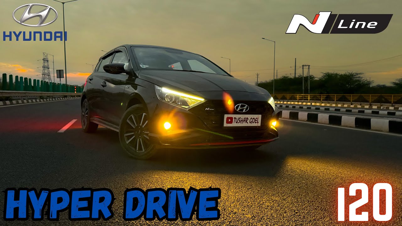 i20 N-Line HyperDrive Vlog [Top Speed Test ?] God Like Handling & Stability 💯🙌🏻 .#hyperdrive