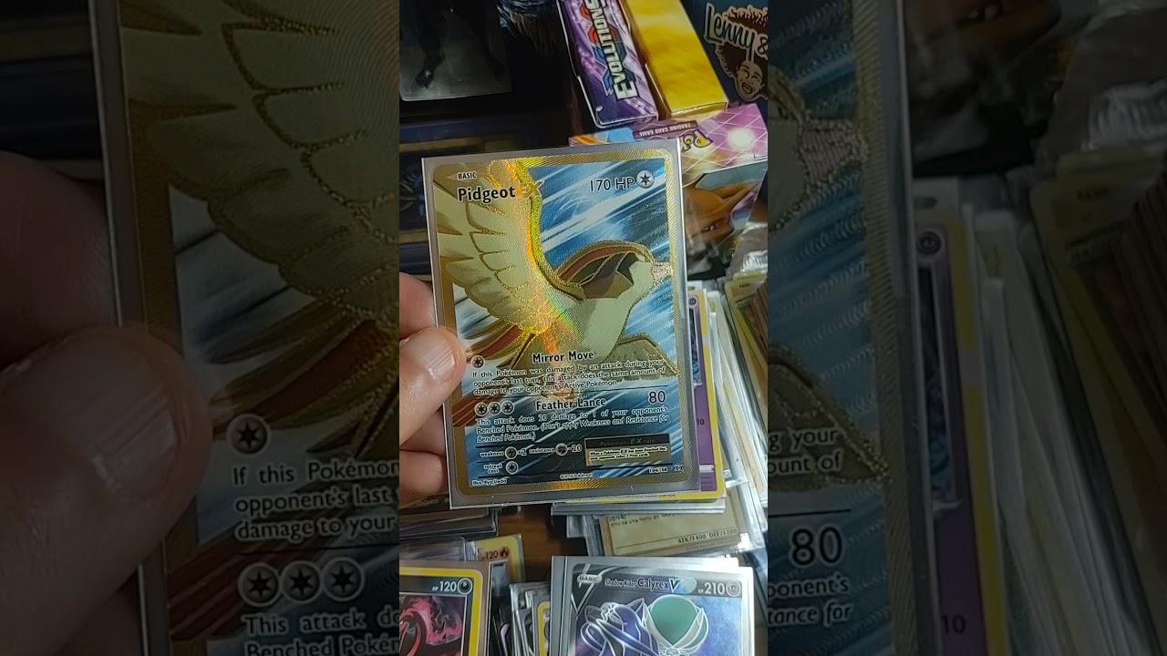Pidgeot EX From Pokemon XY Evolutions! TCG Cards