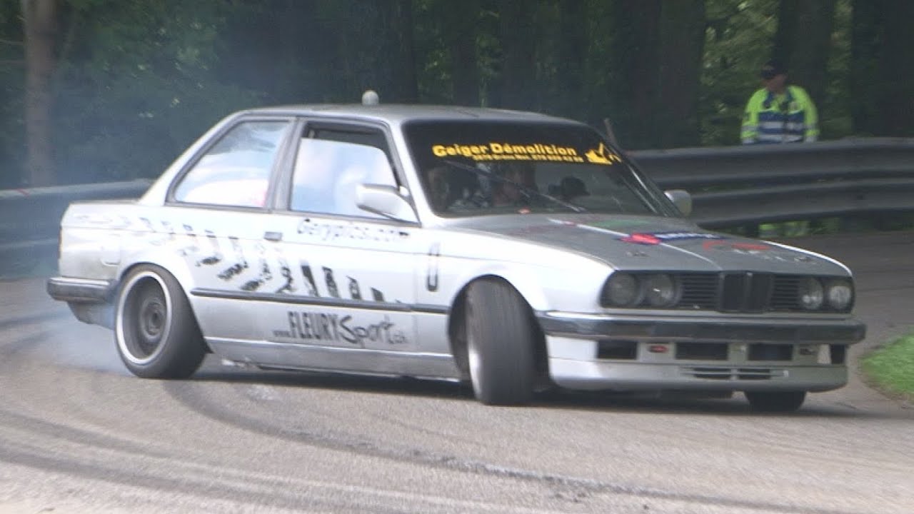 BEST OF DRIFT at Swiss Hillclimb Reitnau 2013. Marc Fleury, BMW, Toyota, Nissan