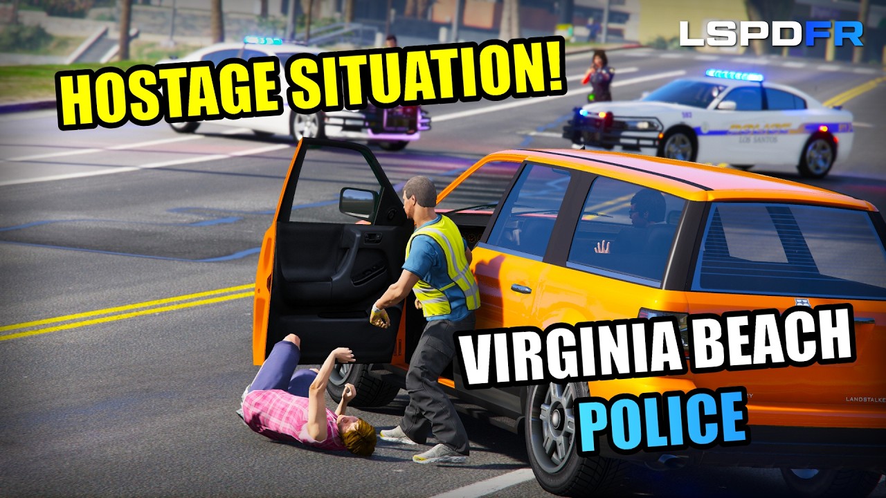 Police Impersonator Takes a Hostage | Viriginia Beach Police | GTA 5 LSPDFR