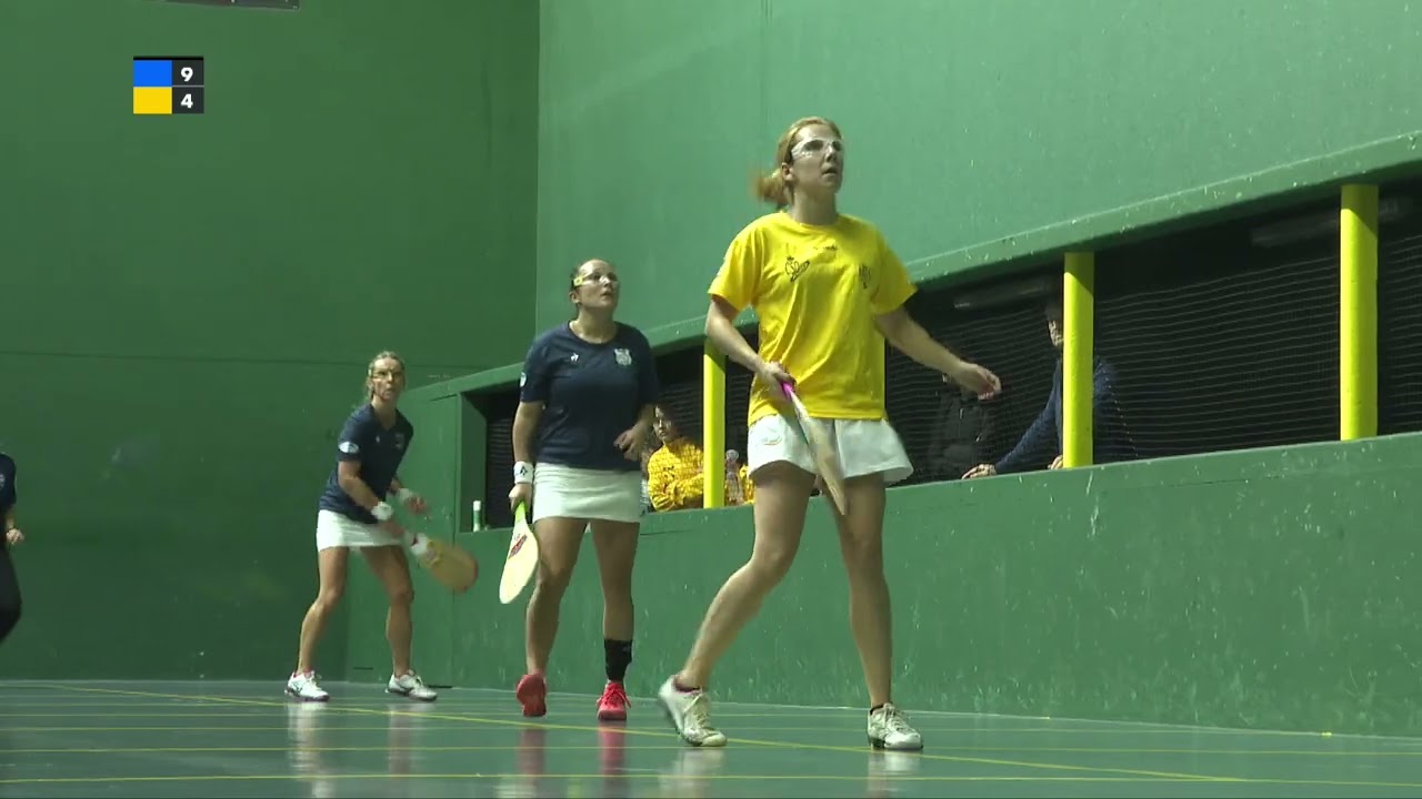 Coupe du Monde Trinquet 2019 Oloron-Sainte-Marie Demi-Finale Baline France / Espagne