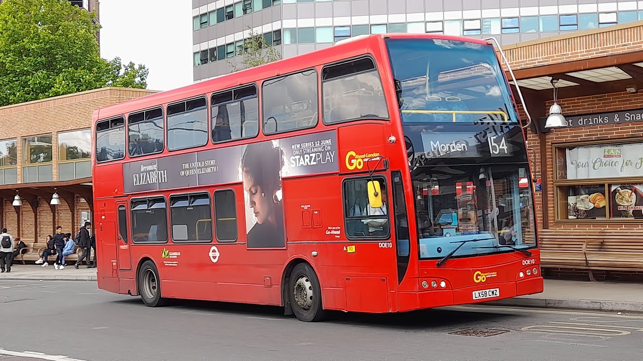 *Kickdown* Bus Journey on the 154 | Optare Olympus (Dennis Trident) | LX58CWZ (DOE10)