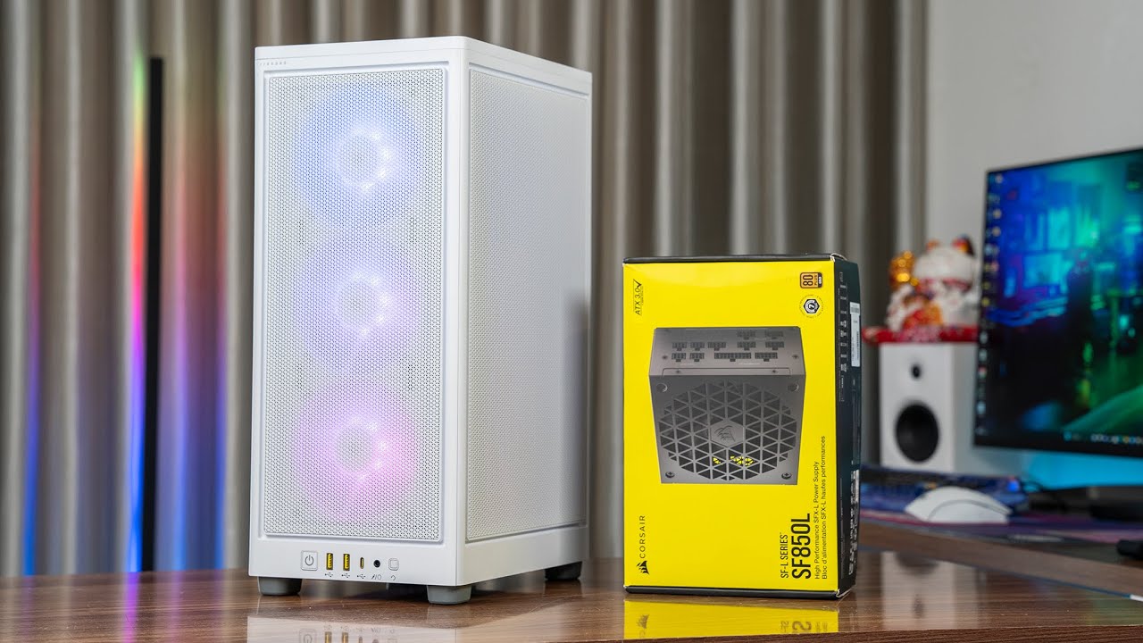 Corsair 2000D RGB Flow  - Vỏ ITX mới tho&aacute;ng m&aacute;t, đẹp, th&ocirc;ng minh v&agrave; dễ lắp đặt