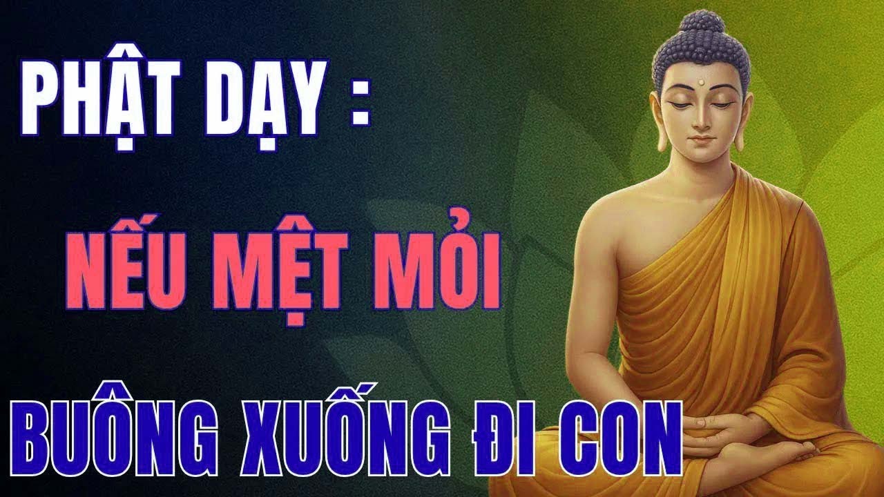 BUÔNG XUỐNG GÁNH NẶNG CUỘC SỐNG – ĐỂ ĐÓN NHẬN MỘT ĐỜI SỐNG AN NHIÊN, ĐỦ ĐẦY VÀ THANH THẢN HƠN