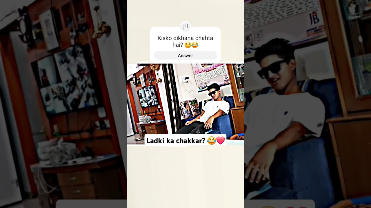 Sahil ki girlfriend? 😯 Style maar raha hai 😂 #trending