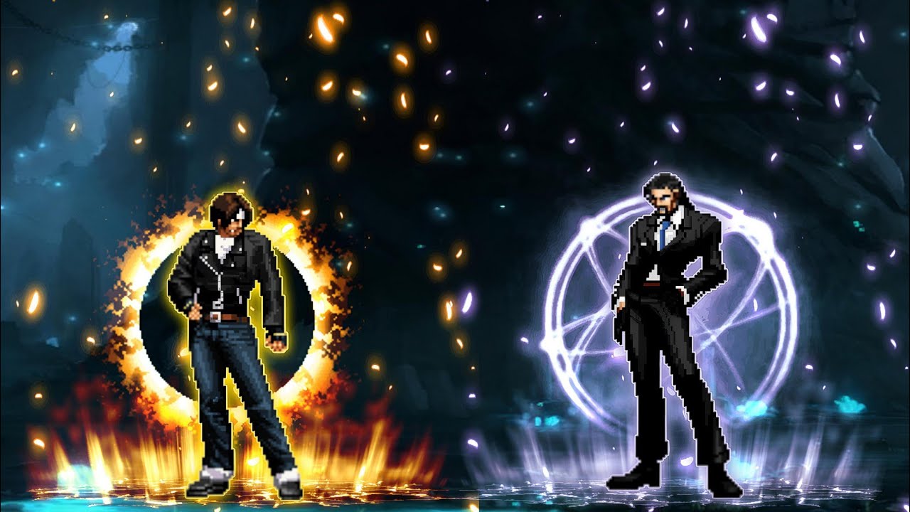[KOF Mugen] Kyo Kusanagi EVO VS. New Gustab M.