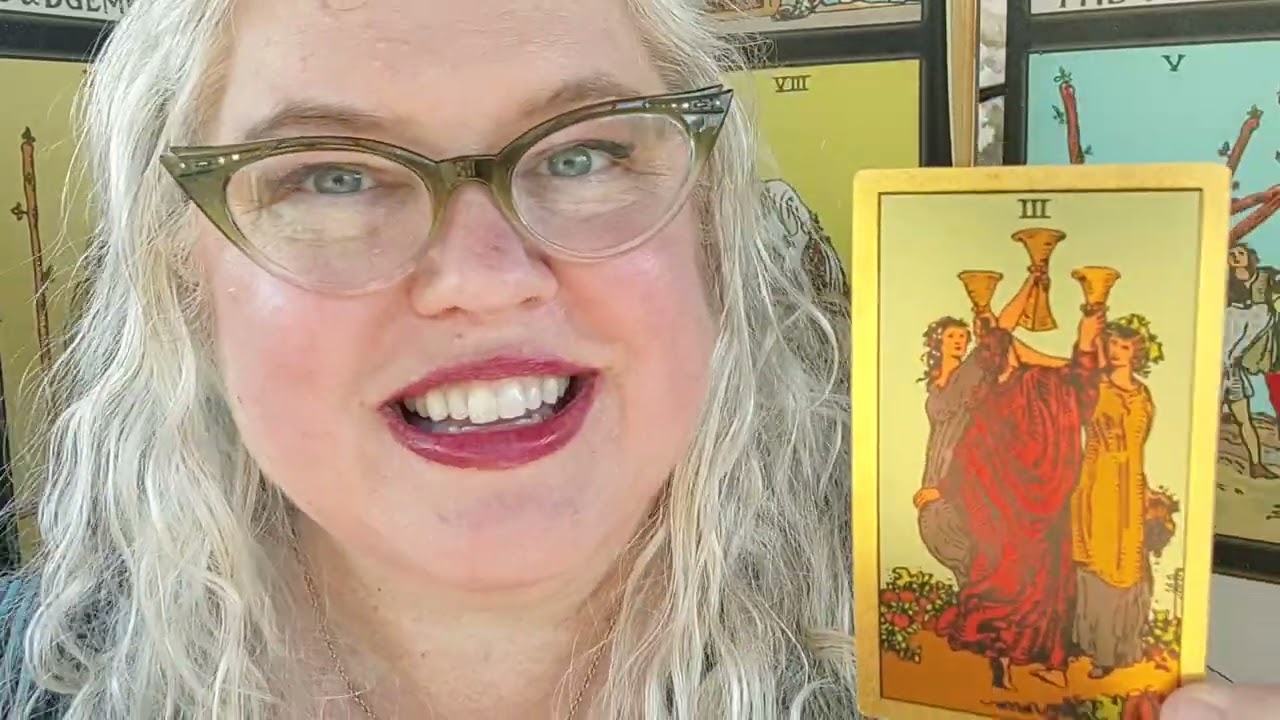 Friday Card: Three of Cups