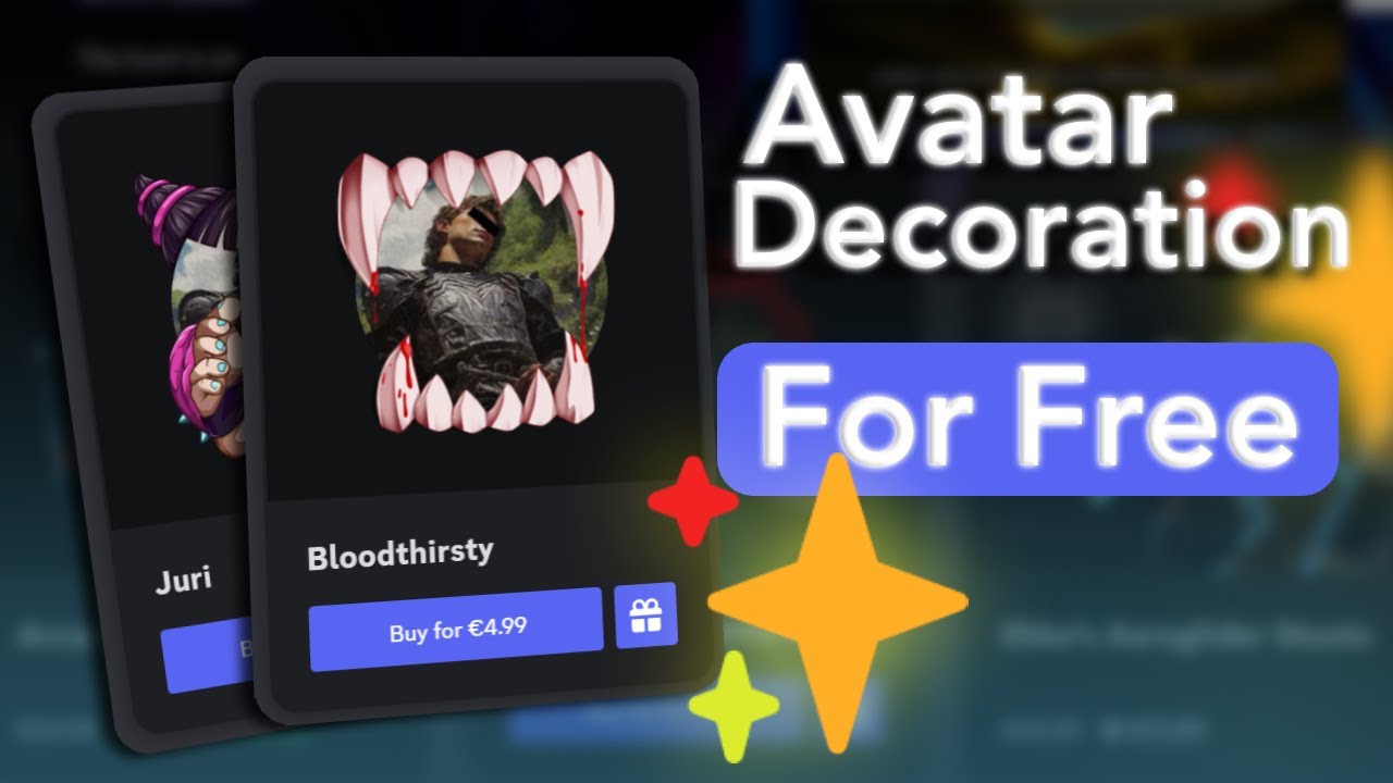 Получите бесплатный аватар для украшения Discord (честно, без обмана)!