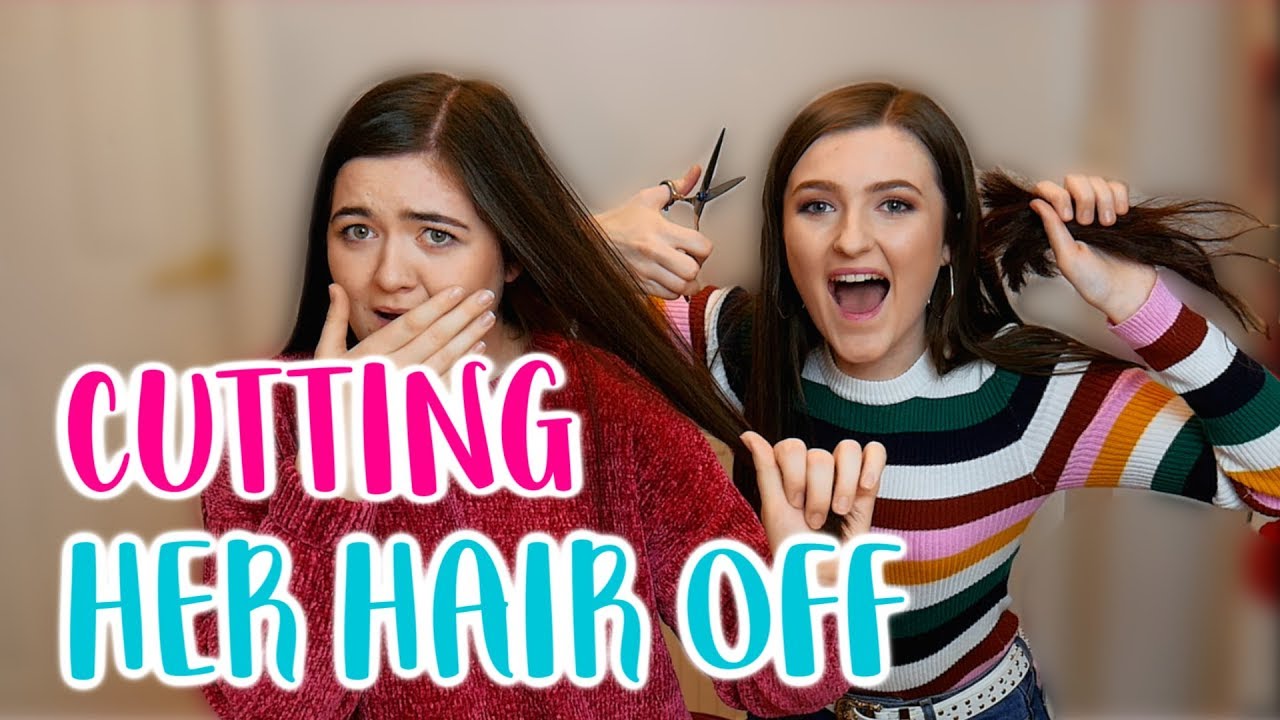 LITTLE SISTER CUTS MY HAIR | TheScottishSisters