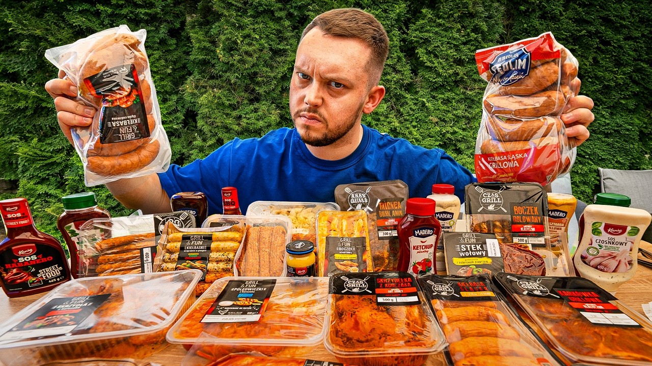 OFERTA GRILLOWA : LIDL vs. BIEDRONKA + piekielnie ostry sos :(
