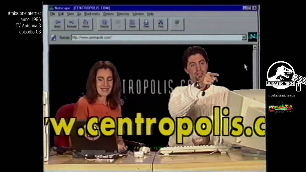 Jurassic Tech 19 - Missione: Internet puntata 03 serie 03 - anno 1996