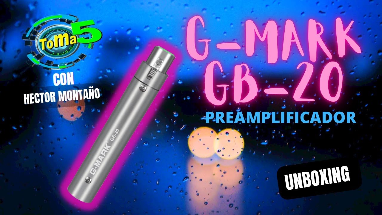 Preamp para Microfono Dinamico Mark GB-20 #030