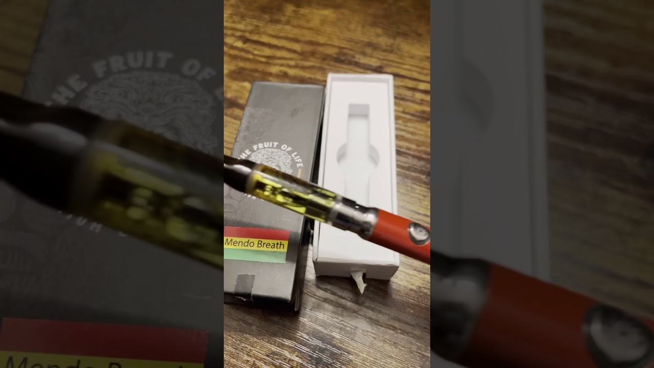 Mendo Breath utah cannabis Vape cartridge