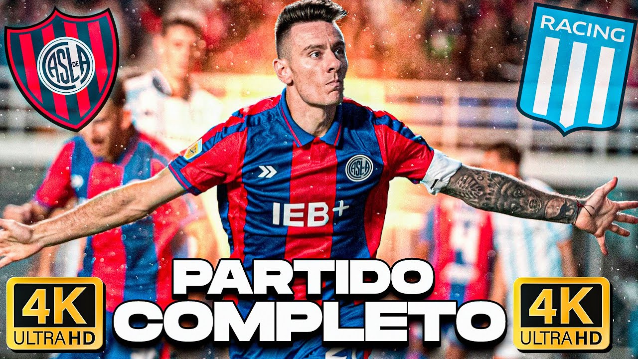 San Lorenzo 3-2 Racing - Partido Completo en 4k (Relato Mariano Closs) Torneo Apertura 2025