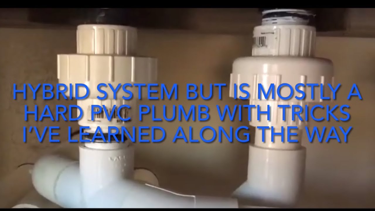 Saltwater Aquarium hybrid plumbing overview mostly pvc hard plumb what I use and why I use it