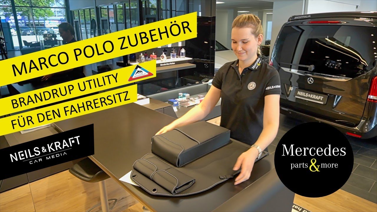 Mercedes Neils & Kraft Shop | Brandrup Utility  für den Fahrersitz | Marco Polo Zubehör | Tutorial
