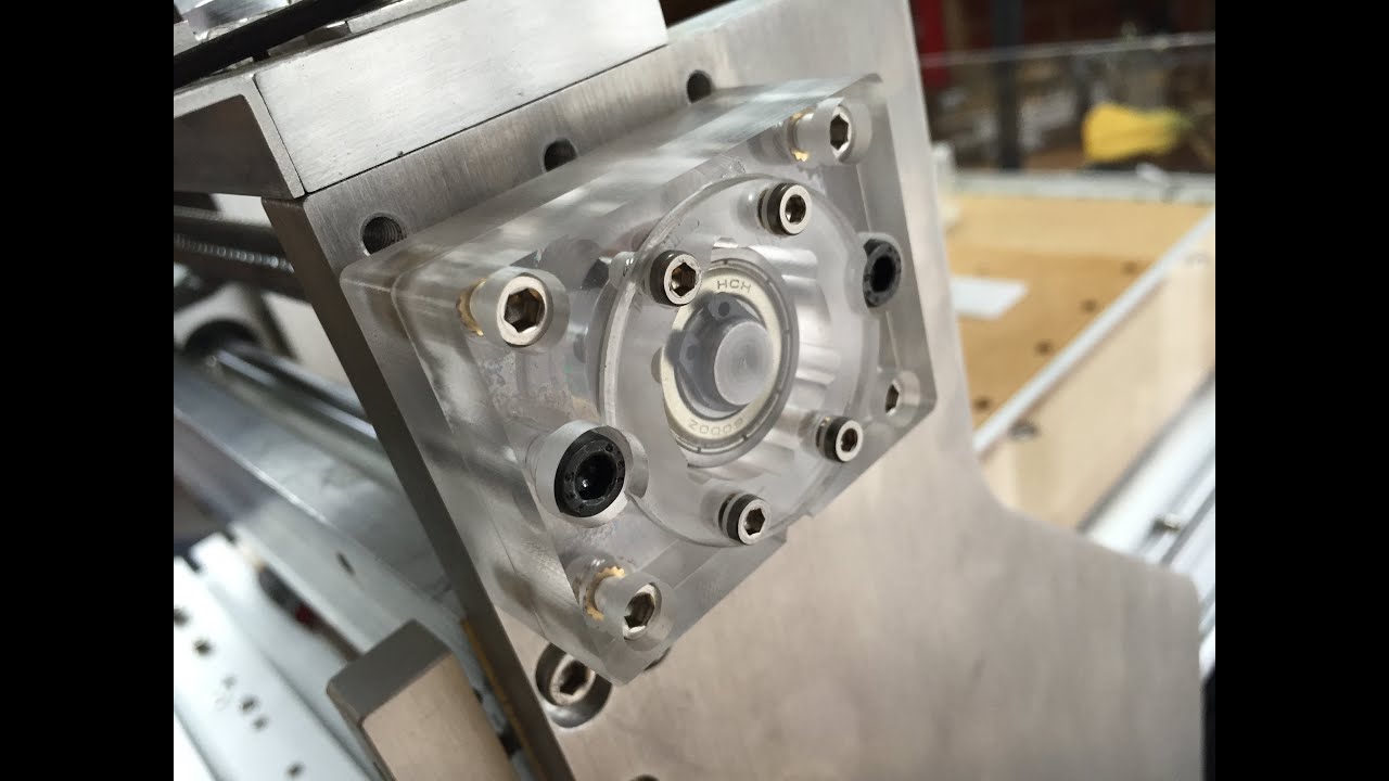 New CNC Ball Screw End Bearing Blocks for the X and Y Axis