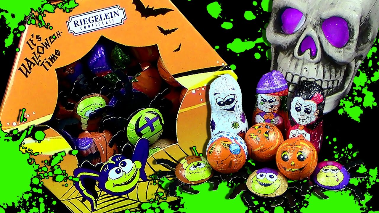 Riegelein ® Halloween Gruselbox - Giveaway Geschmackstest / German Candy Taste