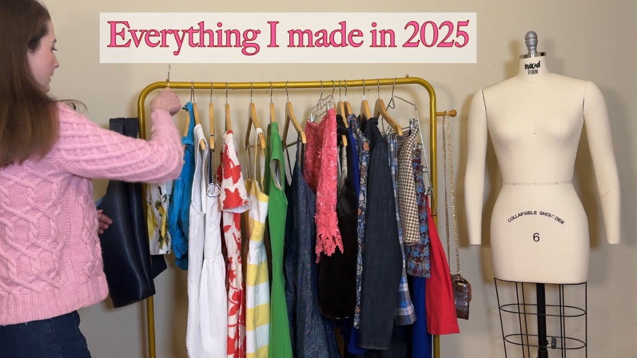 Everything I made in 2025 | Sewing Fails and Successes