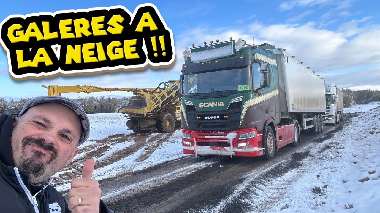 44 TONNES SOUS LA NEIGE !!