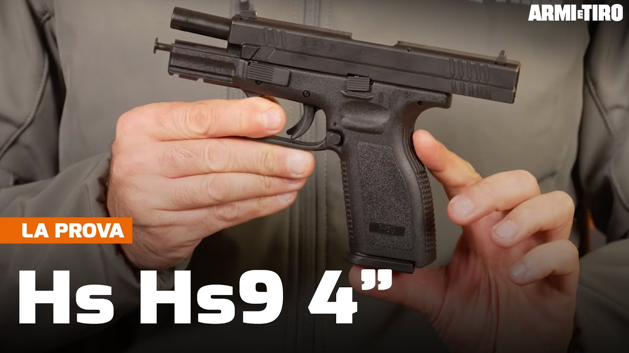 Hs Hs9 4” calibro 9x19: la compatta polimerica striker - La prova