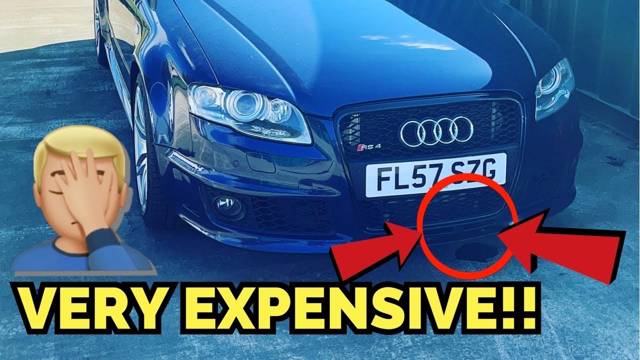 REPAIRING THE OIL LEAK ON MY AUDI B7 RS4 SUPERCHARGED!!