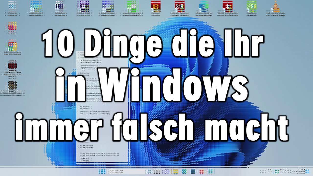 Das wird in Windows 11 immer falsch gemacht