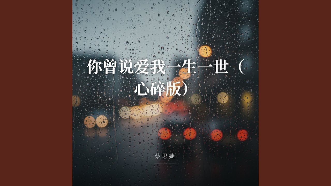 你曾说爱我一生一世（心碎版）