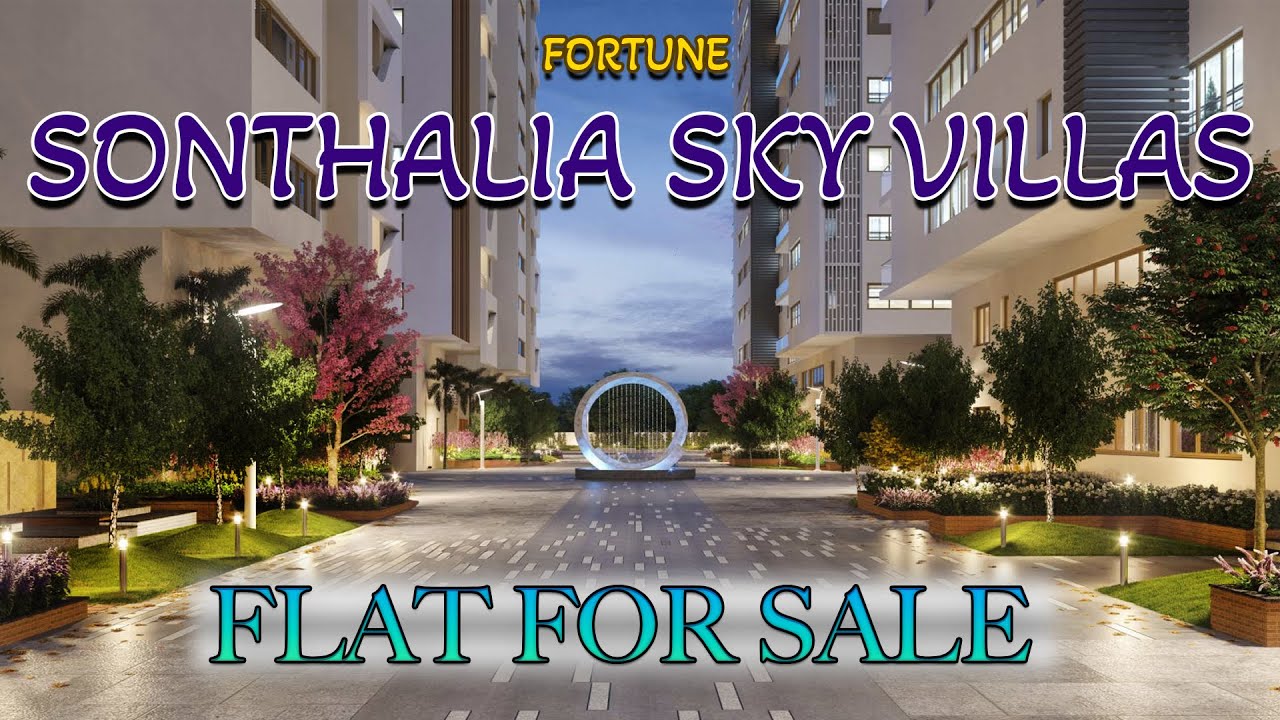 🏙️ Fortune SONTHALIA SKY VILLAS – East Facing 4 BHK FLAT FOR SALE | Kokapet, Hyderabad